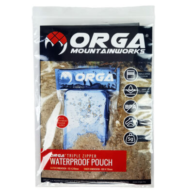 ORGA Triple Zipper Waterproof Pouch for phone