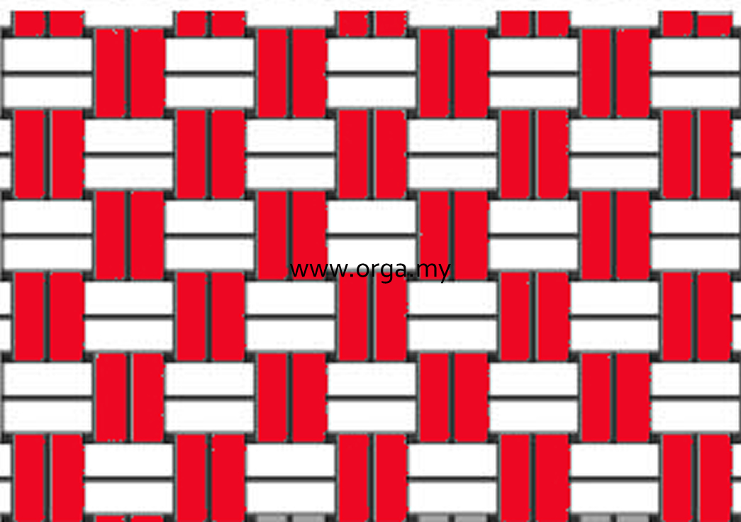 Oxford weave pattern